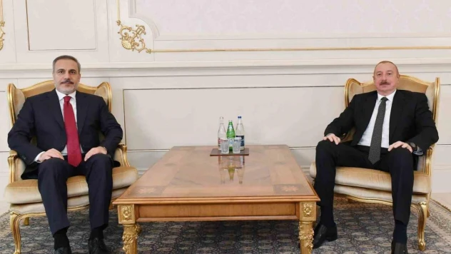 Dışişleri Bakanı Fidan, Azerbaycan Cumhurbaşkanı Aliyev ile görüştü