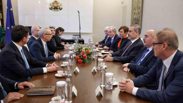 Dışişleri Bakanı Fidan, Bulgaristan Başbakanı Denkov ile görüştü