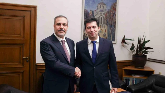 Dışişleri Bakanı Fidan, Bulgaristan Ulusal Meclisi'nde temaslarda bulundu