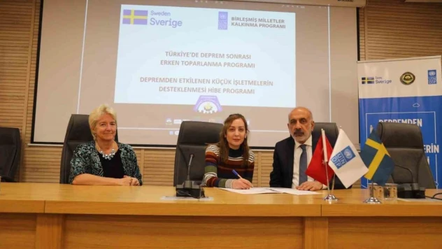 Diyarbakır'da 228 işletmeye 539 bin dolarlık deprem desteği