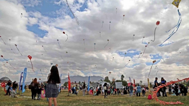 Dünya Çocuk Günü'nde Van semalarını uçurtmalar süsledi