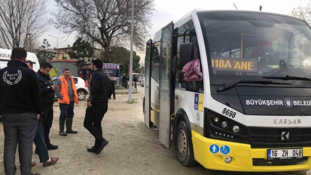 Durak harici durmayan şoföre bıçaklı saldırı