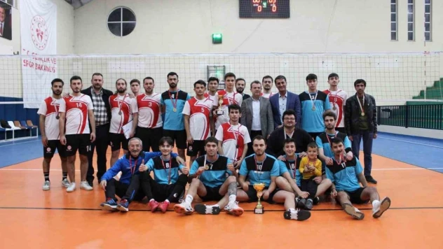 Düzce'de yurtlar arası voleybol şampiyonu belli oldu