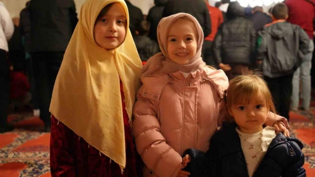 Edirne'de Berat Kandili coşkusu