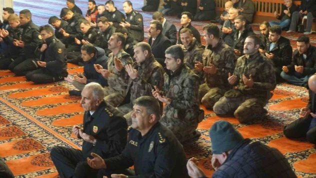 Edirne Emniyet Müdürü Karaburun'un annesi için mevlit okutuldu