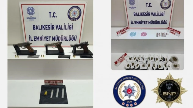 Edremit'te narkotik operasyonu