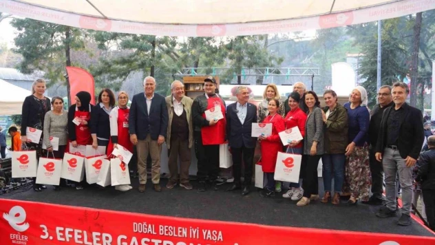Efeler 3'üncü Gastronomi Festivali sona erdi