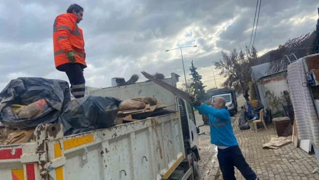 Efeler Belediyesi'nden Ilıcabaşı Mahallesi'ne yardım eli