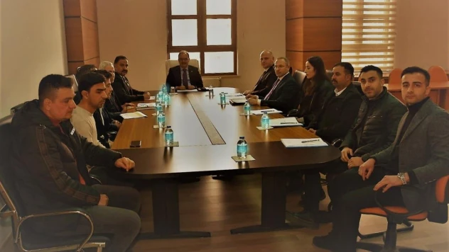 Eğitim yatırımları değerlendirme toplantısı yapıldı