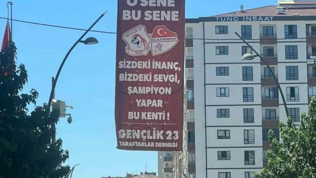Elazığ'da taraftarlar kenetlenmeye başladı