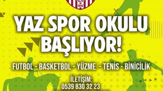 Elazığ İl Özel İdare yaz spor okulu ve yaz teknoloji kampı kayıtlarına başladı