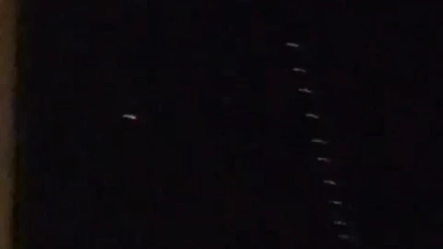 Elazığ semalarında 'Starlink' uyduları görüldü