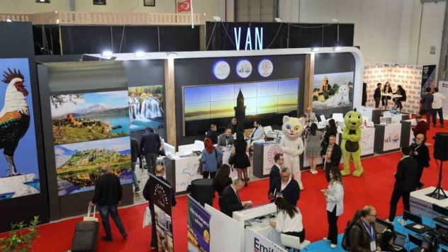 EMITT 2024 Fuarı'nda Van standına yoğun ilgi