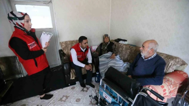 Engelli bireylerin medikal malzemeleri evlerine teslim ediliyor