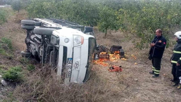 Erzin'de trafik kazası: 1 yaralı