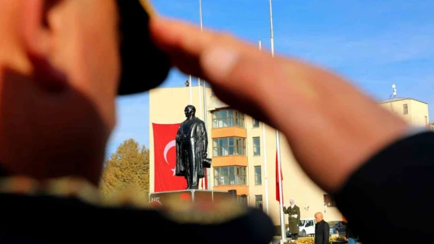 Erzincan'da 10 Kasım Atatürk'ü Anma Günü