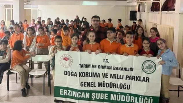 Erzincan'da öğrencilere doğa bilinci aşılanıyor