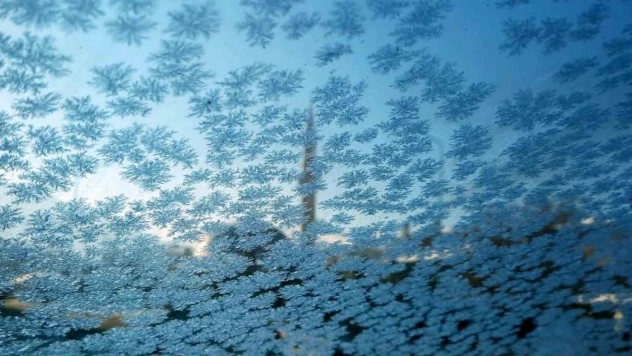 Erzurum'da kutupları aratmayan görüntüler