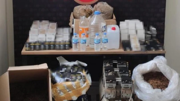 Erzurum'da makaron operasyonu