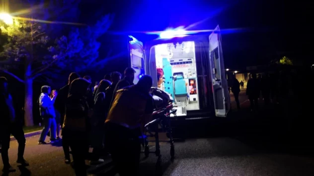 Vicdansız sürücü yayaya çarpıp kaçtı