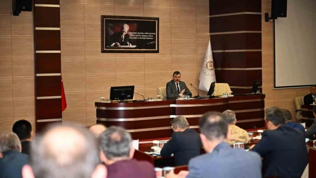 Erzurum'daki yatırım projeleri masaya yatırıldı