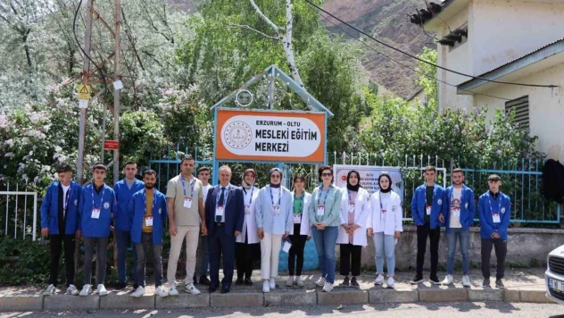 Erzurum'dan Avrupa'ya staj için gidiyorlar