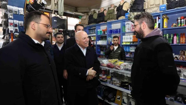 Erzurum esnafından Başkan Sekmen'e yatırım teşekkürü