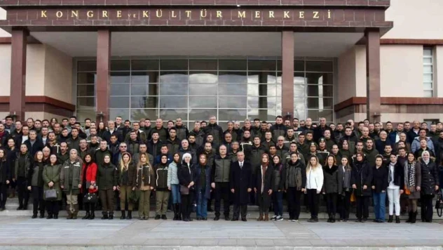 Eskişehir Orman Bölge Müdürlüğü çalışanlarına protokol eğitimi verildi