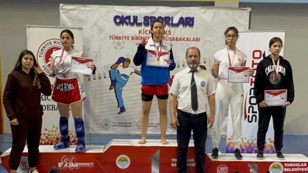 Eskişehirli genç sporcu Türkiye 3'üncüsü oldu