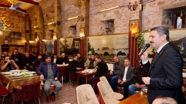 Esnaf ile buluşan Başkan Eroğlu: 'Esnafımız Tokat yüzyılına hazır ve kararlı'