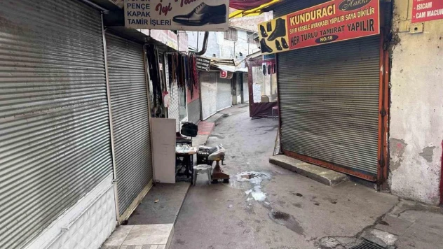 Esnaf yeni yıl tatili yaptı dükkanlar kapalı kaldı