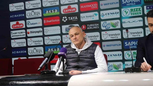 Fahrudin Omerovic: 'İstediğimiz oyunu oynadık, sonuç olarak da 1 puan aldık'