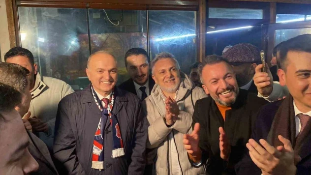 Faruk Özlü'ye Düzce'de tulum ve davul-zurnalı karşılama