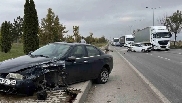 Feci kazada şans eseri yaralanan olmadı