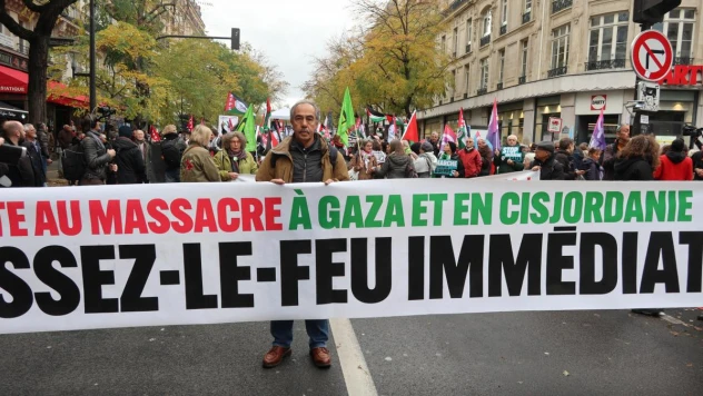 Fransa'da Filistin'e destek