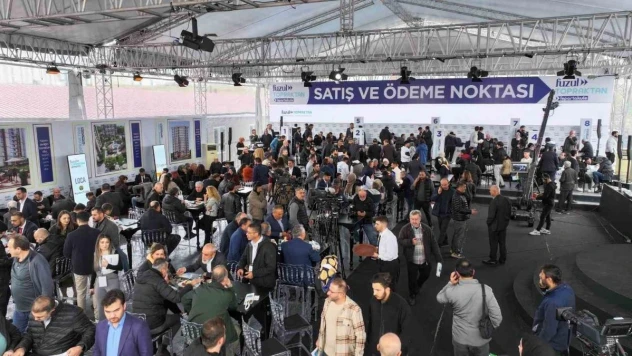Fuzul Topraktan Ispartakule projesinin yüzde 70'i satıldı