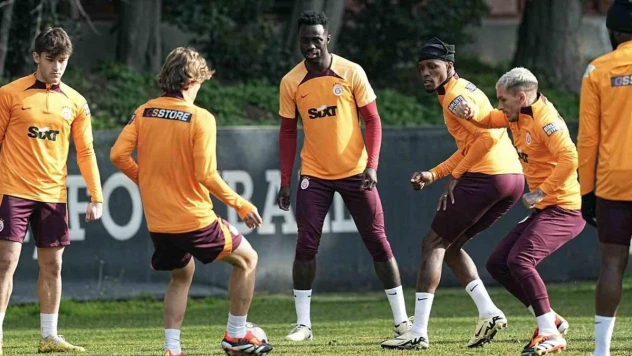 Galatasaray, RAMS Başakşehir maçı hazırlıklarını sürdürdü