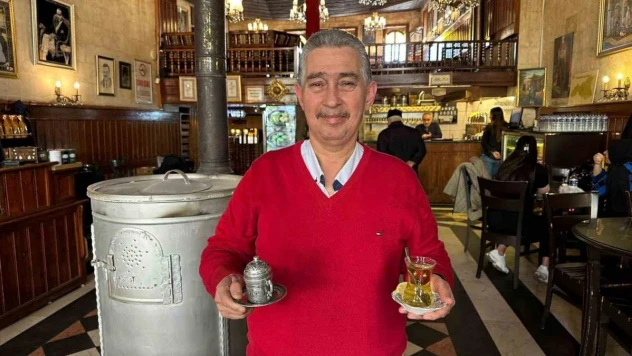 Gaziantep'te 385 yıllık mekanda Menengiç kahvesi keyfi