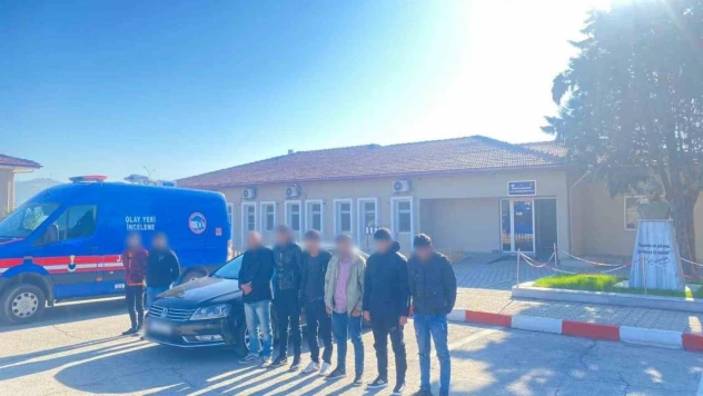 Gaziantep'te 6 düzensiz göçmen yakalandı, 1 organizatör tutuklandı
