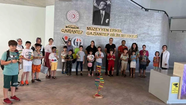 Gaziantep'te çocuklara özel 'Bilim Dolu Cumartesi' etkinlikleri düzenliyor