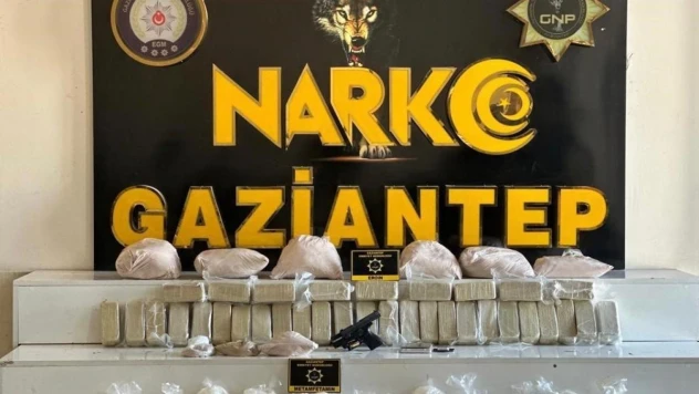 Gaziantep'te Kasım ayında 507 kilo uyuşturucu madde ele geçirildi