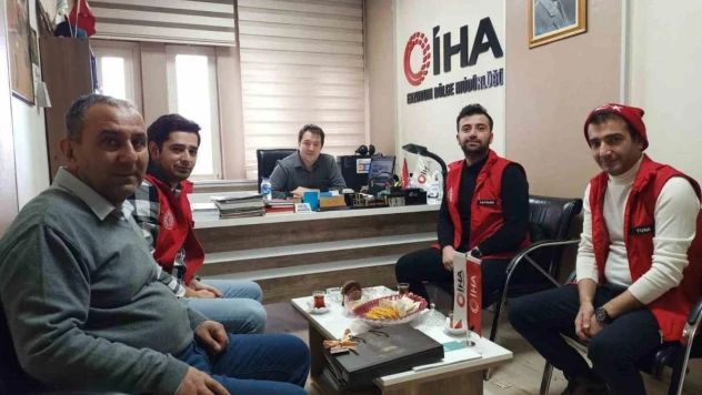 Gençlik liderlerinden İHA'ya ziyaret