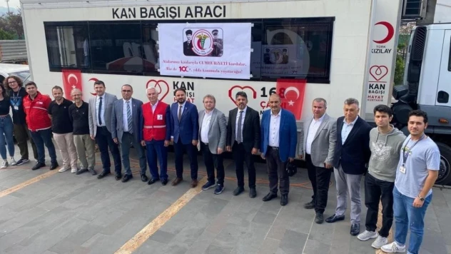 Giresun'da kan bağışına dikkat çekildi