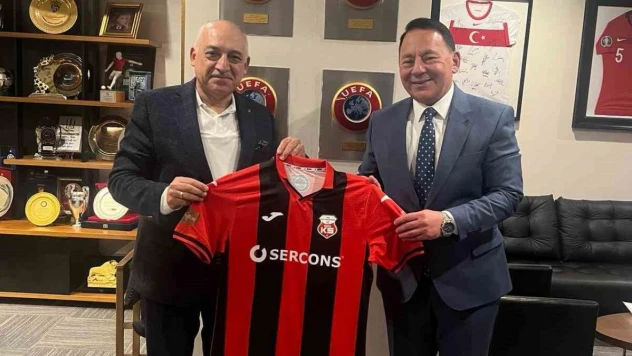 GMG Kastamonuspor Başkanı Cengiz Aygün'den, Başkan Büyükekşi'ye ziyaret