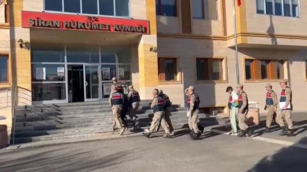 Gümüşhane'de 'Sarmal Operasyonu'nda 4 tutuklama