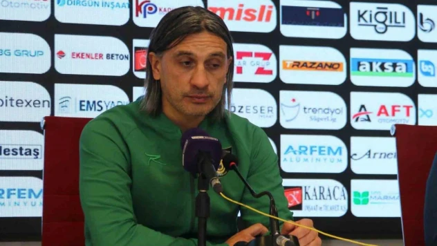 Hakan Yakın: 'Son dakikalarda gol yememiz ve kaybetmemiz üzücü'