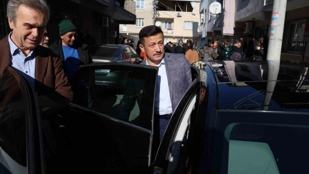 Hamza Dağ'dan katledilen taksicinin ailesine destek