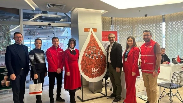 Hastanede kan bağışı etkinliği