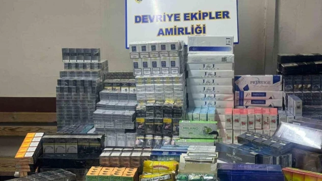 Hatay'da 4 bin 195 paket kaçak sigara ele geçirildi