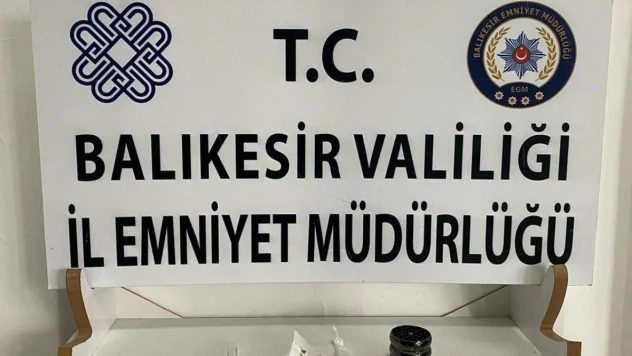 Havran'da uyuşturucu madde ele geçirildi